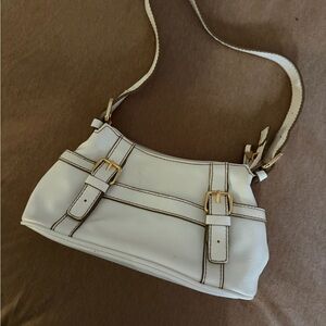 Elegant White Shoulder Bag